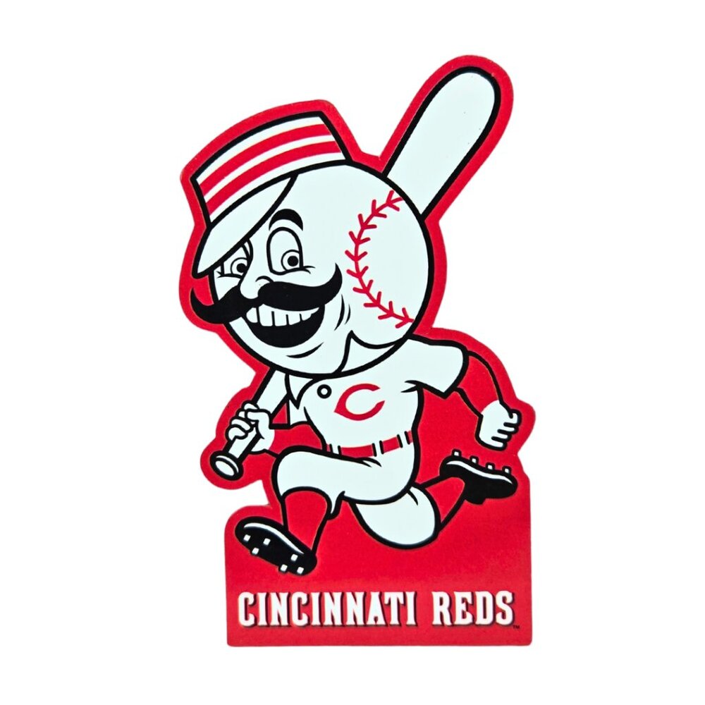 MLB Baseball Cincinnati Reds Mascot Mr. Redlegs Magnet